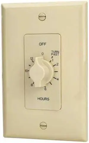 TORK A512H Spring-Wound Timer,Range 0 to 12 hr.