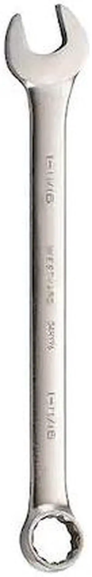 WESTWARD 54RY96 Combination Wrench, 1-11/16", SAE, Satin