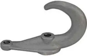 BUYERS PRODUCTS B2800A Plain Finish Drop Forged Towing Hook Pairs