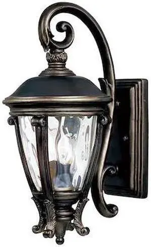 MAXIM 41424WGGO Camden VX 2-Light 8.5" Wide Golden Bronze Outdoor Wall Sconce