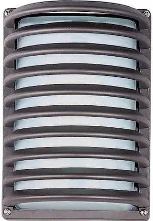MAXIM 56222WTABZ Zenith LED E26 1-Light 7.25" Wide Bronze Outdoor Wall Sconce
