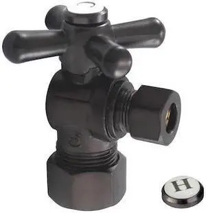 VINTAGE CC53305X CC53305X 5/8" X 3/8" OD Comp Angle Stop with Handle