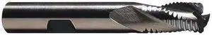 CLEVELAND C31198 5-Flute Cobalt 8% Coarse Square Single Roughing End Mill