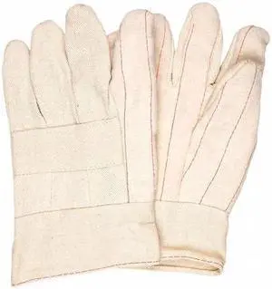 Mcr Safety Hot Mill Weight 3 Ply Burlap Lin, L, PK12   9132K