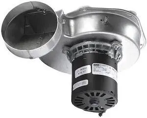 FASCO A155 Draft Inducer Blower, 115, Steel, 6 5/32 in W, 8 1/2 in H, 4.9/3.85"