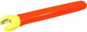 GRAY TOOLS E014-I 1000V Insulated Open End Wrench, 7/16", 1000V Insulated