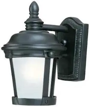 MAXIM 56096FSBZ Dover LED E26 1-Light 6.5" Wide Bronze Outdoor Wall Sconce