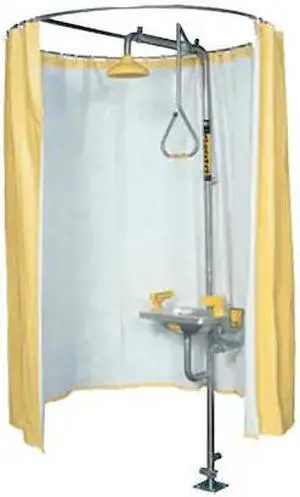 SPEAKMAN SE-CURTAIN Privacy Curtain, Vinyl, Yellow, 0.0 W, 95 L