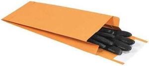 PARTNERS BRAND EN1064 Expandable Self-Seal Envelopes, 5" x 11" x 2", Kraft,
