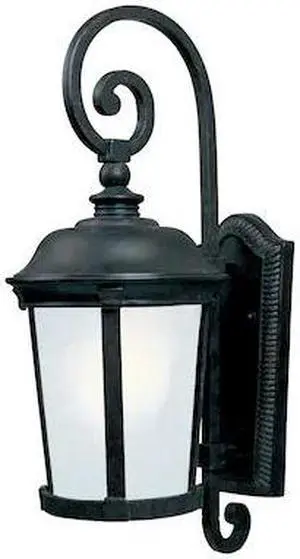 MAXIM 56094FSBZ Dover LED E26 1-Light 10" Wide Bronze Outdoor Wall Sconce