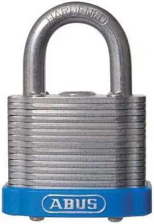 ABUS 19344 Keyed Padlock,Alike,1-1/2"W,PK6