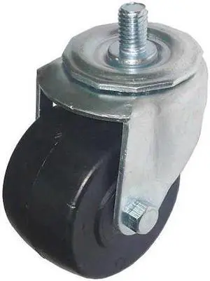 ZORO SELECT 20TM58 Swivel Stem Castr,Polyolefin,3 in,350 lb
