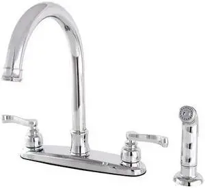 ROYALE FB7791FLSP FB7791FLSP 8-Inch Centerset Kitchen Faucet with Sprayer