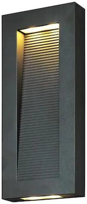 MAXIM 54352ABZ Avenue 2-Light 7" Wide Architectural Bronze Outdoor Wall Sconce