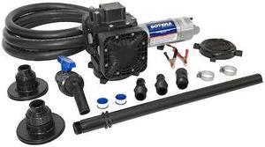 FILL-RITE SS417B Fuel Transfer Pump, 12V DC, 13 gpm Max. Flow Rate , 1/4 HP,