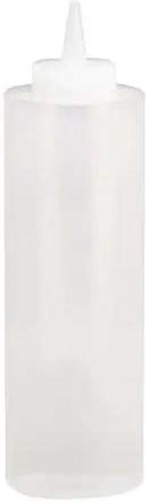 TABLECRAFT 124C-1 Squeeze Bottle,Natural,24 oz,PK12