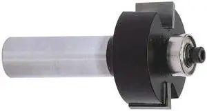 WESTWARD 45J314 Rabbeting Router Bit,1-1/4 In. Dia.