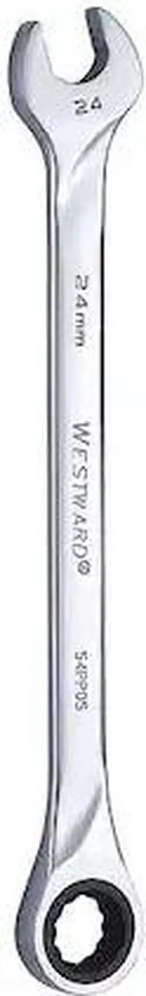 WESTWARD 54PP05 Wrench,Combination/Extra Long,Metrc,24m