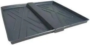 ULTRATECH 2371 Spill Tray, 16 gal Spill Capacity, Polyethylene