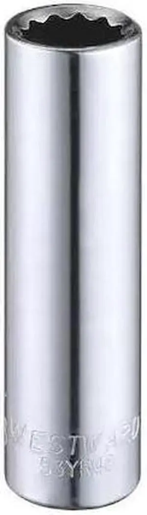 WESTWARD 53YR48 WESTWARD 1/4 in Drive, 3/8" Triple Square SAE Socket, 12