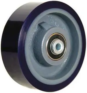ZORO SELECT 4DB70 Caster Wheel,Polyurethane,6 in.,960 lb.