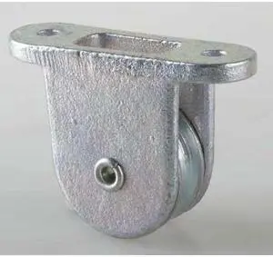 PEERLESS 3-010-20-86- Closed Deck Pulley Block, Fibrous Rope, 3/8 in Max Cable