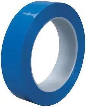 3M 483 Film Tape,Polyethylene,Blue,1 In x 36 Yd