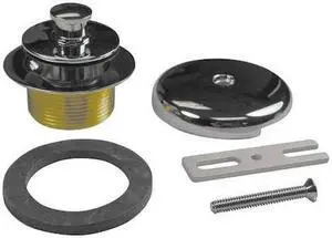 AB&A 60355 Bath Waste & Overflow, Complete Finish Kit
