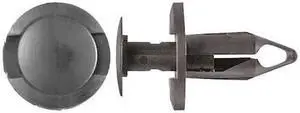 ZORO SELECT 1860PK Push-In Rivet, Dome Head, 8 mm Dia., 20 mm L, Nylon Body, 25