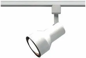 NUVO TH206 1-Light, R30, Track Head, Step Cylinder, White Finish