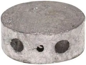 ZORO SELECT 2CEC4 Lead Seal,Silver,PK100