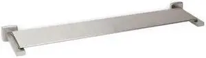 ZORO SELECT 1ECN5 Utility Shelf,Satin,2x23-1/2x6-1/4In