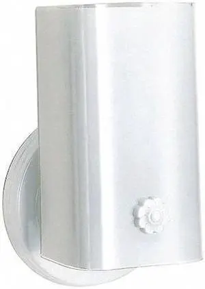 NUVO SF77-989 1 Light 7 in. Vanity White in. U in. Channel Glass Conv Outl