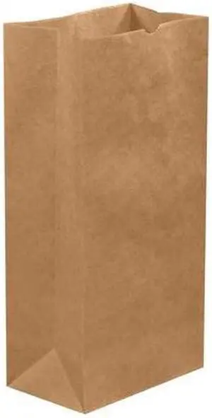 PARTNERS BRAND BGH131K Hardware Bags, 8 1/4" x 5 1/4" x 18", Kraft, PK400