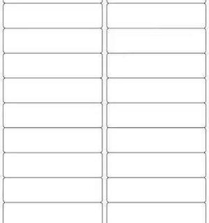 TAPE LOGIC LL249WR Tape Logic Weather-Resistant Laser Labels, 4" x 1", White,