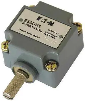 EATON E50DR1 Cutler-Hammer Lmt Switch Hd,Rotary Lvr,Side,.63 In,10A
