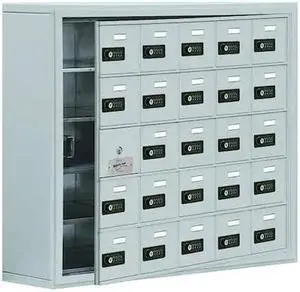 SALSBURY INDUSTRIES 19158-25ASC Cell Phone Locker, 37 in W, 9 1/4 in D, 31 in