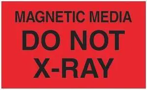 TAPE LOGIC DL2461 Tape Logic® Labels, "Magnetic Media Do Not X-Ray", 3" x 5",