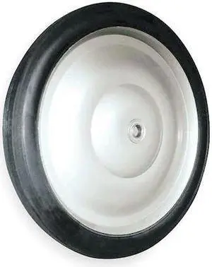 DAYTON 1ANV2 Semi Pneumatic Wheel,Rubber,For 5Z082