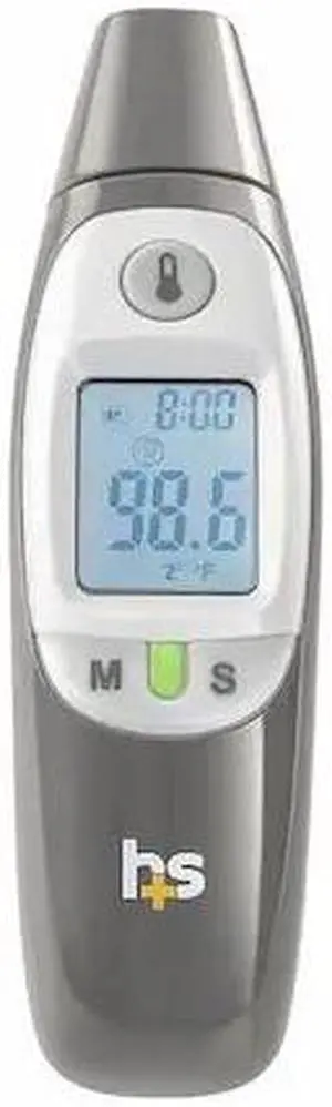 HEALTHSMART 18-210-000 Digital Thermometer, Plastic, 5 3/16 in L, 1.4688 in W, HEALTHSMART 18-210-000 Digital Thermometer, Plastic, 5 3/16 in L, 1.4688 in W,