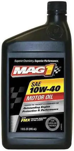 MAG 1 MAG61650 Motor Oil, 10W-40, 1 Qt.