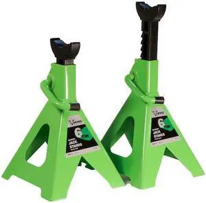 AMERICAN FORGE & FOUNDRY 55060 Jack Stand, Ratchet Syle, 6 Ton