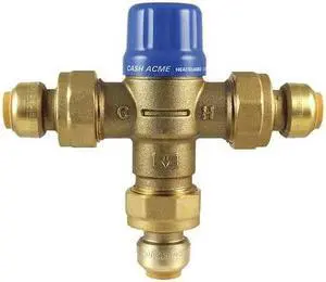 CASH ACME HG110D Thermostatic Mixing Valve,1/2in.,200 psi