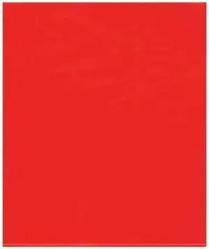 PARTNERS BRAND PB572R Flat Poly Bags, 15" x 18", 2 mil, Red, 1000 PK