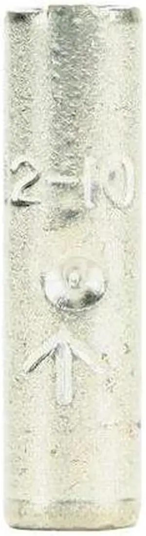 3M MU10BCHTX Butt Splice Connector,12-10 AWG,PK50