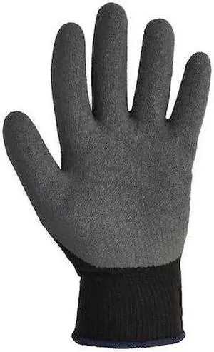 KLEENGUARD 97273 Coated Gloves, Latex, Crinkled, Palm, 2 Abrasion Level,