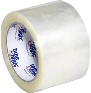TAPE LOGIC T905600 Hot Melt Tape, Tan, 110 yds L, 24 PK