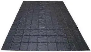 US CARGO CONTROL LST24188-BLK Tarp, Black, PVC Coated Polyester