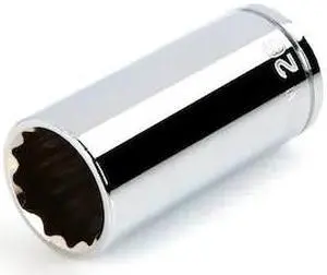 TEKTON SHD23326 1/2 Inch Drive x 26 mm Deep 12-Point Socket