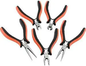 DYNAMIC D055610 Tools 5 Piece Miniature Pliers Set